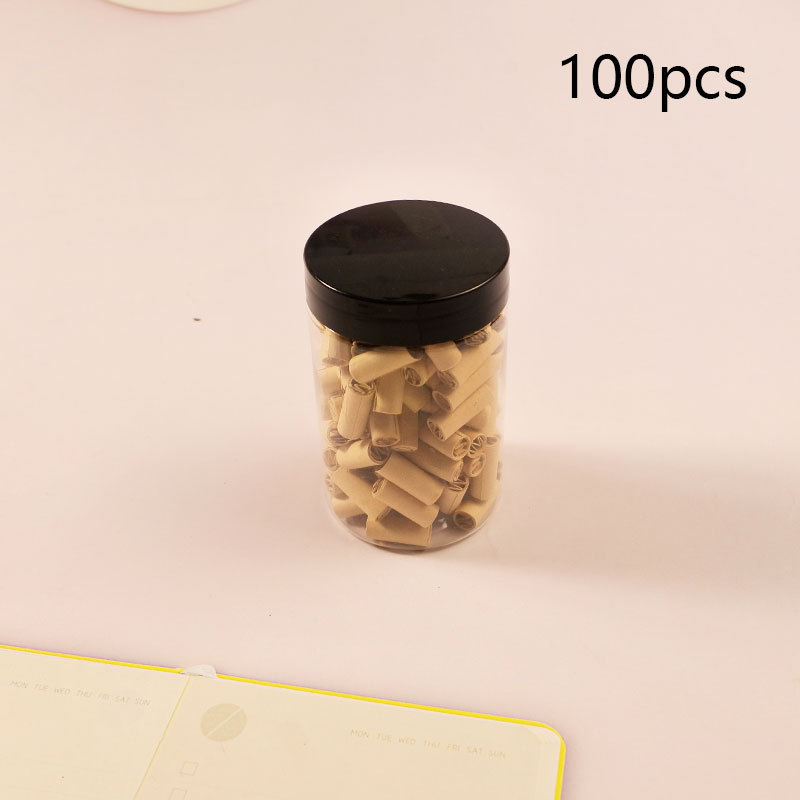 Filtro de modelo W 7 * 18mm Roll Kraft cruzado 50 cápsulas 100 cápsulas 200 cápsulas 300 cápsulas