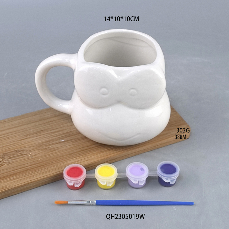 Selección estricta de Navidad creativa limitada árbol de Navidad americano con tazas de cerámica de tapa blanca pura taza de café taza de pareja