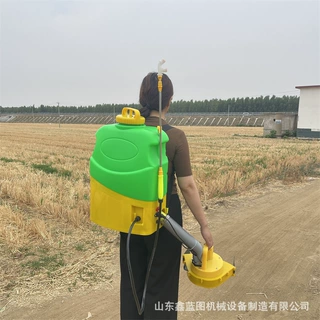后背式农用施肥播种打药机棉花大豆杀虫喷雾器颗粒饲料化肥抛撒机