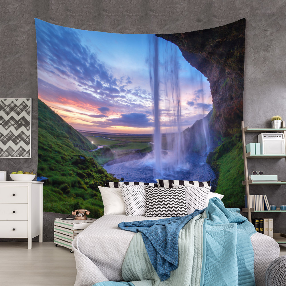 Fashion Landscape Wall Decoration Cloth Tapestry Wholesale Nihaojewelry display picture 173