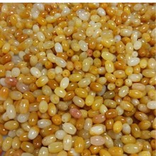 老黄玉新疆和田玉金丝玉米珠散件DIY黄龙玉路路通配件散珠