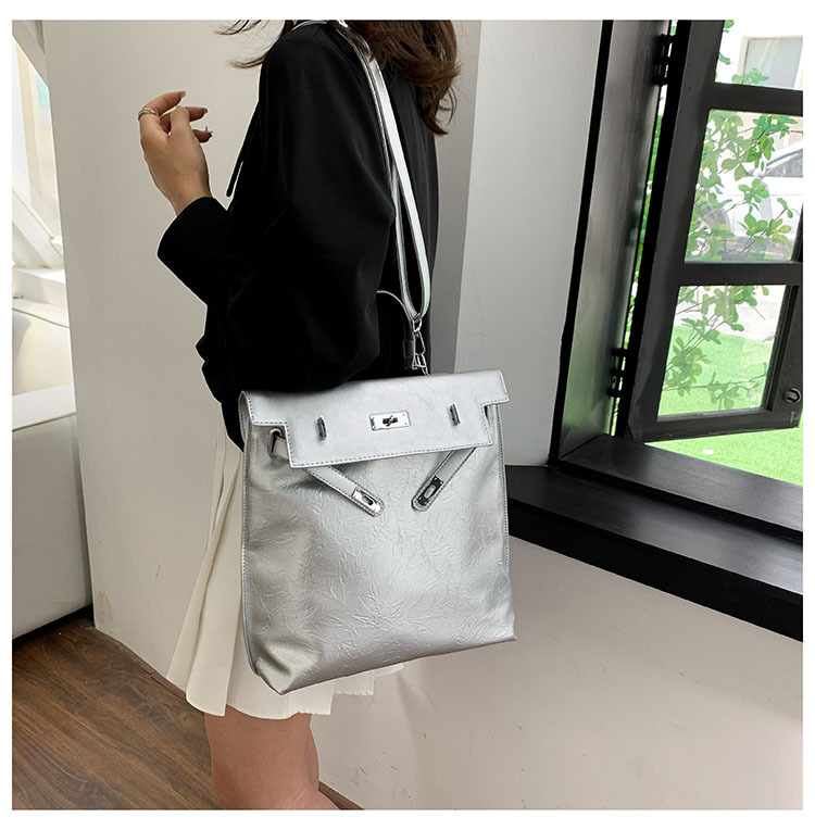 2023 Neue Doppel-Umhängetasche, Einzel-Umhängetasche, Umhängetasche, Dreifach-Nutzungstasche, Handgriff-Muster, Öl-Ledertasche, große Kapazität, beliebte Eimertasche_voghion.com