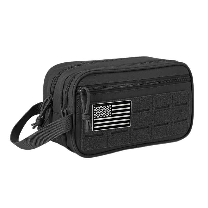 Popular Outdoor Toiletries Organizer Bag, Hygienic Travel Kit, Men's Shaving and Beauty Kit Storage Bag