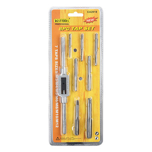 Tap and Die Set Manual Hand Tap Threading Tool Set Hardware Tool Wrench Set