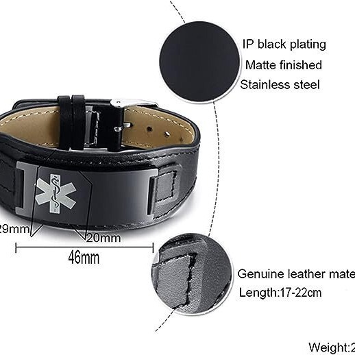 Adjustable bracelet stainless steel