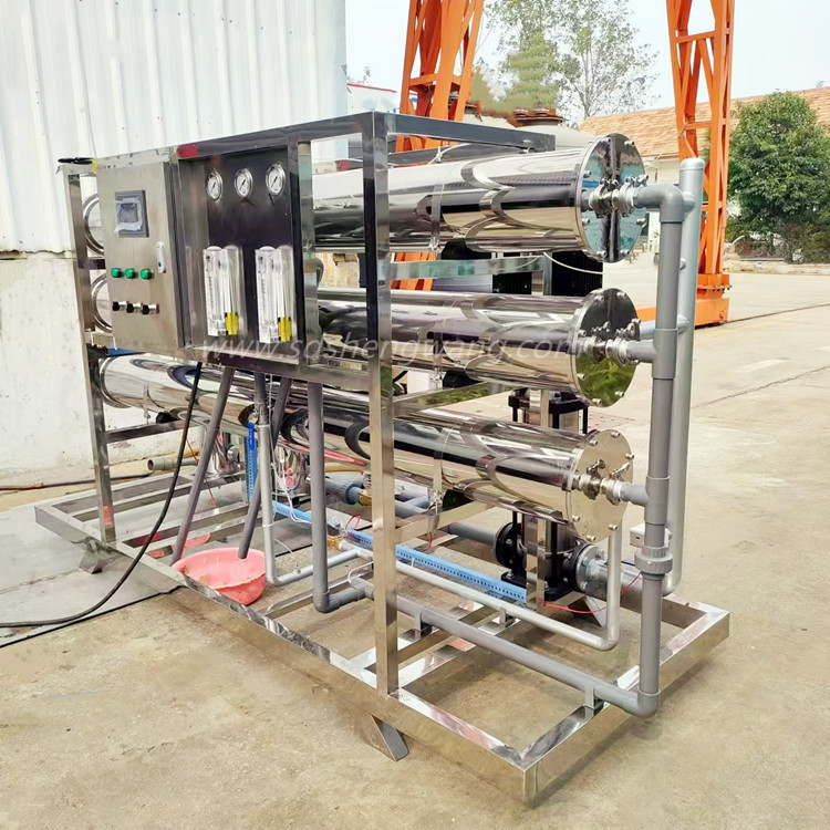 反渗透工业纯净水设备全不锈钢 单级软化制取 胜王水处理