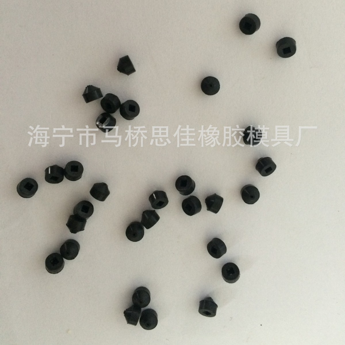 防水减震橡胶制品黑色小规格硅胶吸嘴非标硅胶异形件橡胶机械配件