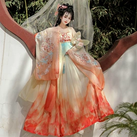 汉服套装;汉服禅茶服;童汉服