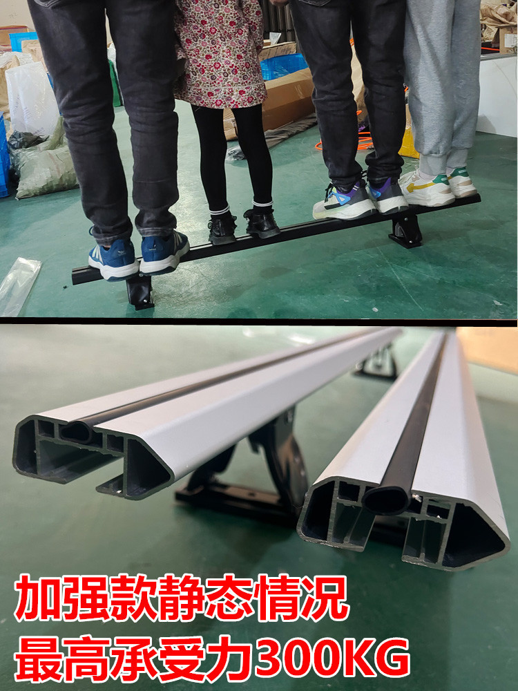 Roof rack – Pikache for Cars SUV - thickened-tiger-claw-silver-pair