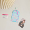 Polaroid, brand cartoon card holder PVC, photo for elementary school students, travel card case, protective case, Japanese and Korean