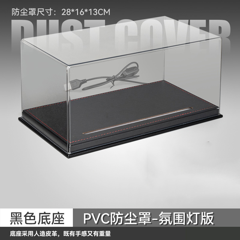1:24 Car Model Dust Cover PVC Display Box Collection Display Shelf with Scene Chart Parking Lot 1:24 Car Model Dust Cover PVC Display Box Collection Display Shelf with Scene Chart Parking Lot