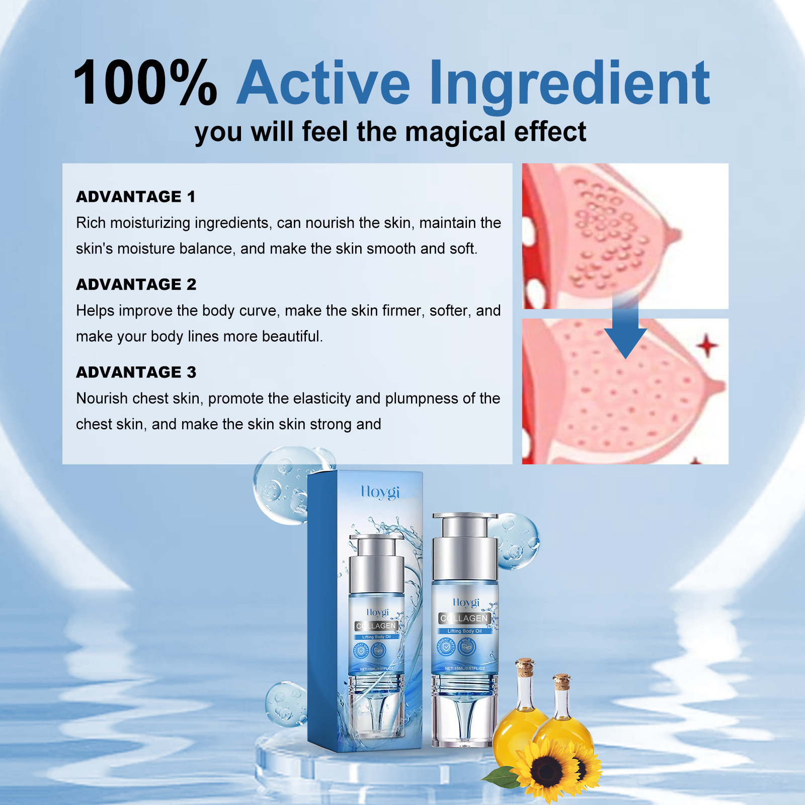 Hoygi Collagen Body Care Oil Image 7