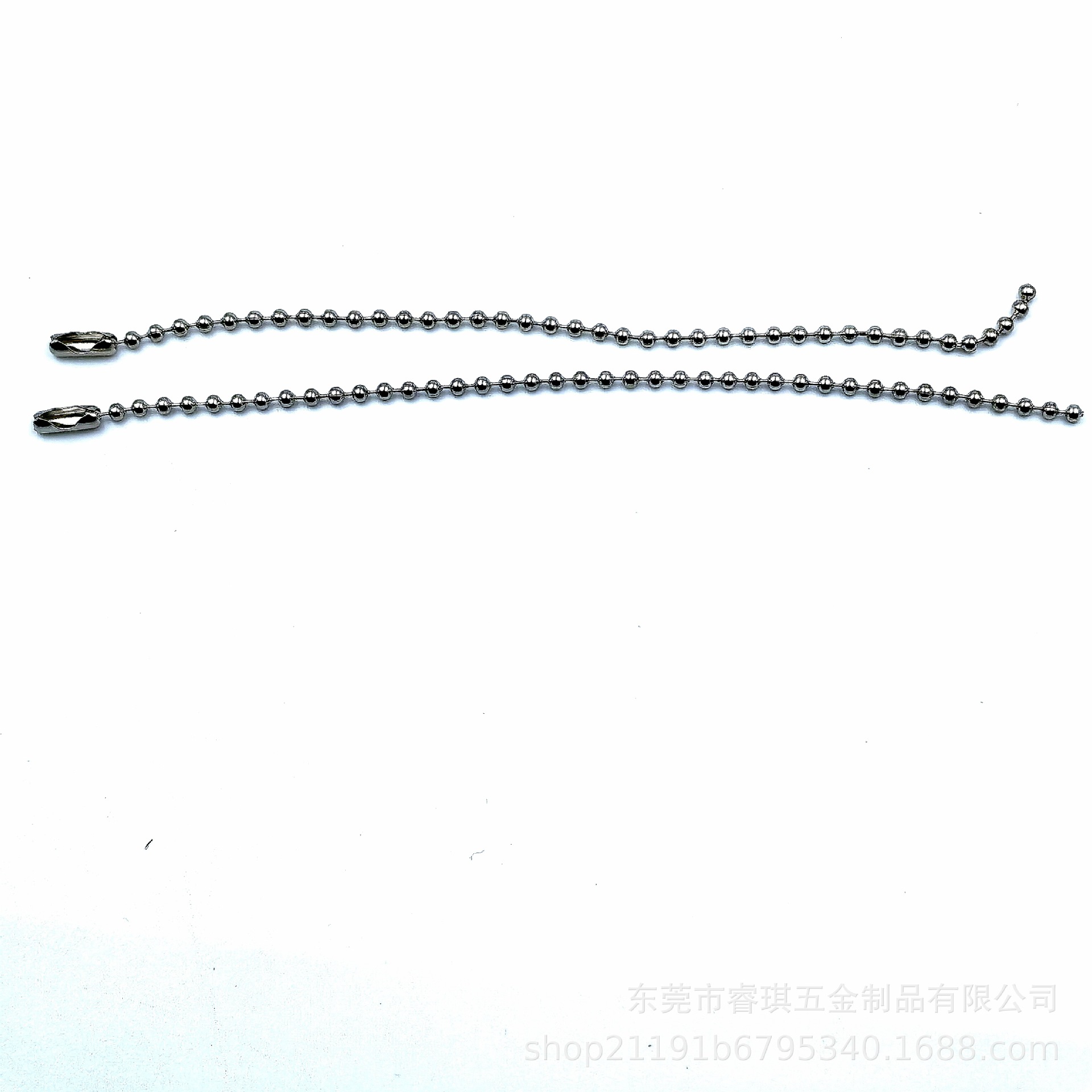 厂家直批铁珠链铜珠链电镀箱包链电泳彩色珠链烤漆铁珠链