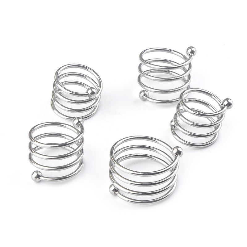 Metal Ball Lock Cock Ring, 40mm Inner Diameter, Delayed Ejaculation Support — detail image 17