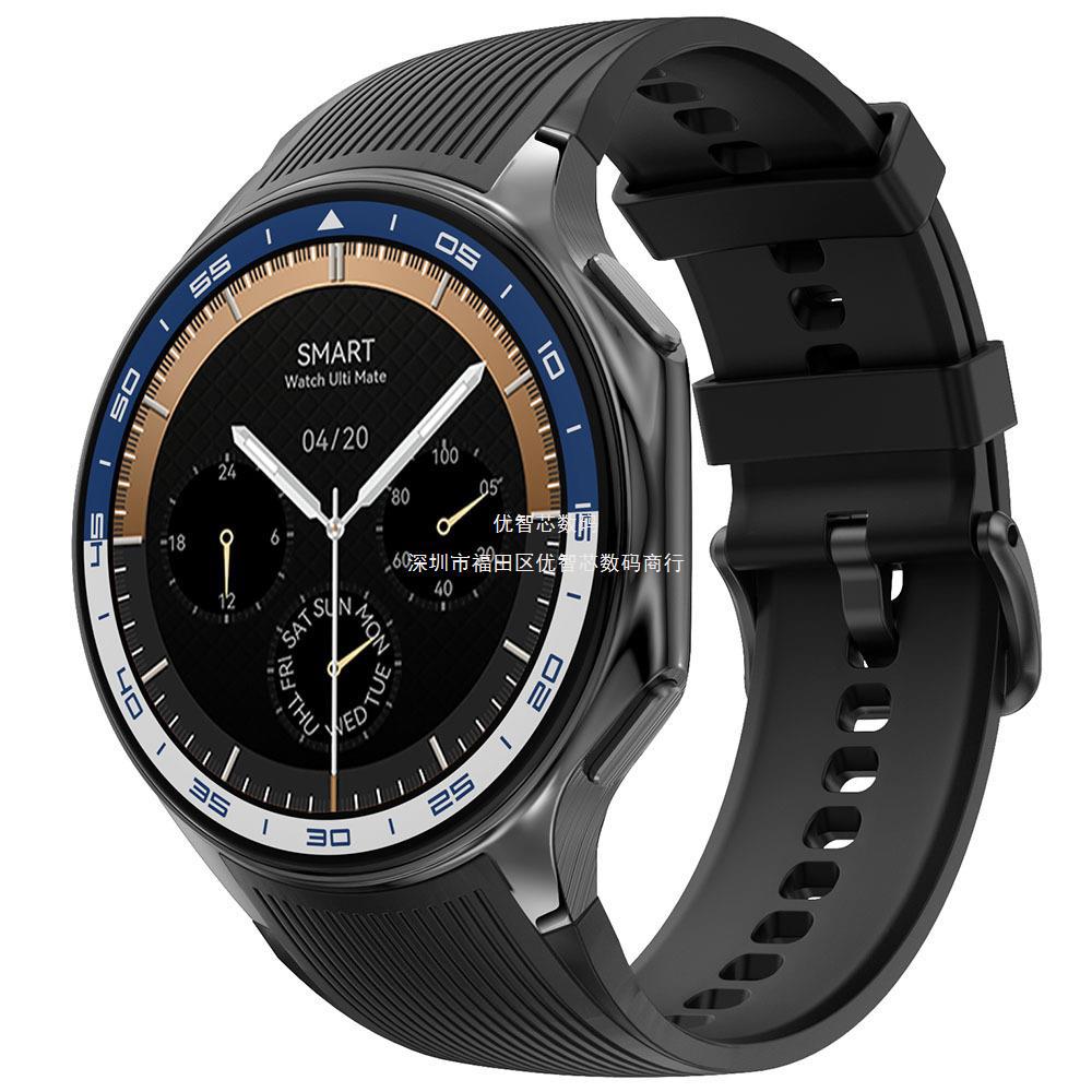 DT Watch X reloj inteligente Bluetooth llamadas AMOLED pantalla redonda frecuencia cardíaca presión arterial oxígeno salud reloj deportivo