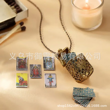 �羳��ƷMini Tarot Card Necklace�������_���朵���