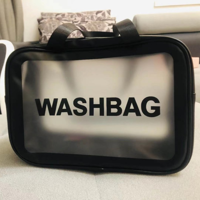 Nuevo ins Internet celebridad PVC bolsa de lavado impermeable bolsa de cosméticos de gran capacidad bolsa de almacenamiento de viaje transparente fabricante bolsa de baño
