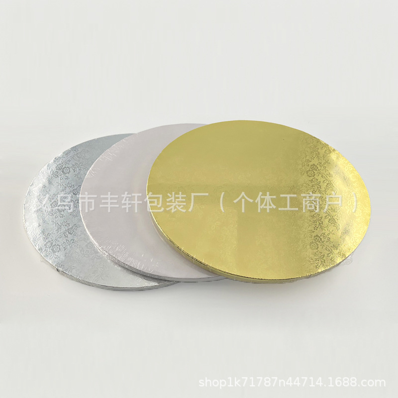 12mm pastel bandeja de transferencia tarjeta de papel dorado panal almohadilla de agujero mousse pastel bandeja de almohadilla de alimentos oval