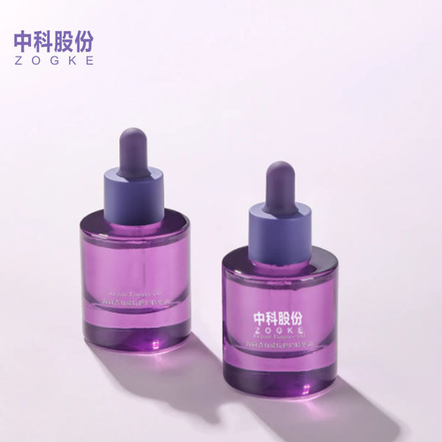 网红款15ml30ml50ml厚底圆柱乳液分装玻璃瓶高档香水精油瓶批发