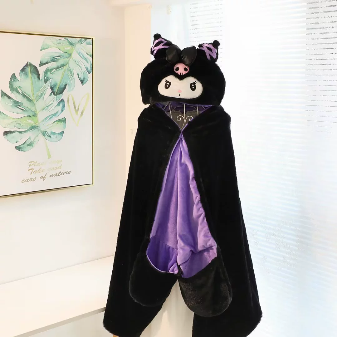 Костюм Trench coat, милая накидка с капюшоном, увеличенная толщина