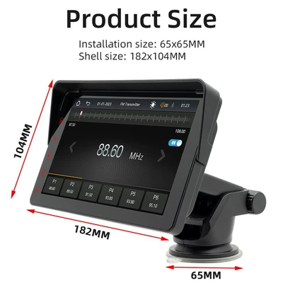 Carplay Navigation Box Car Reversing: Car display
