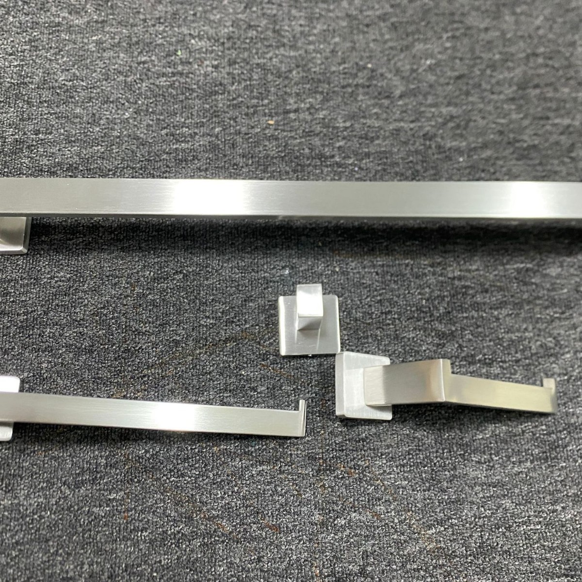 Juego de Accesorios de Baño de Tubo Cuadrado de Acero Inoxidable, Pintura al Horno, para Baño image 9