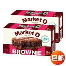韩国好丽友布朗尼蛋糕巧克力抹茶味夹心西式蛋糕点心休闲零食