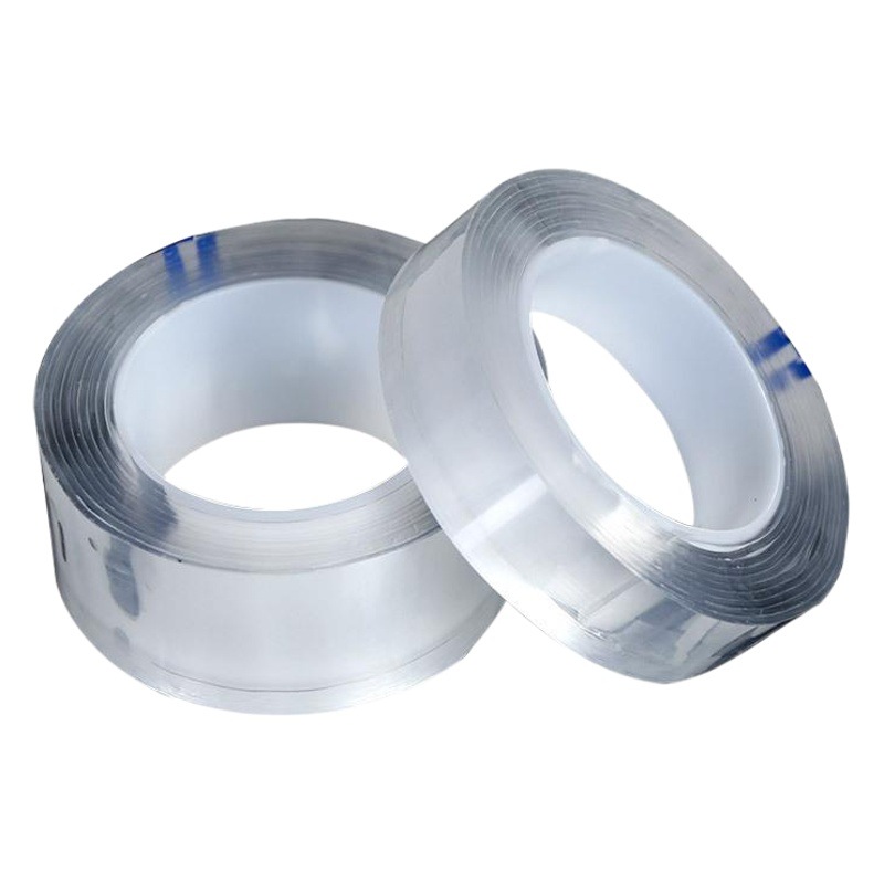 TikTok misma cinta adhesiva Nano de doble cara Cinta adhesiva perfecta de celebridades de Internet al por mayor de fábrica diez mil veces cinta adhesiva mágica de lavado transparente