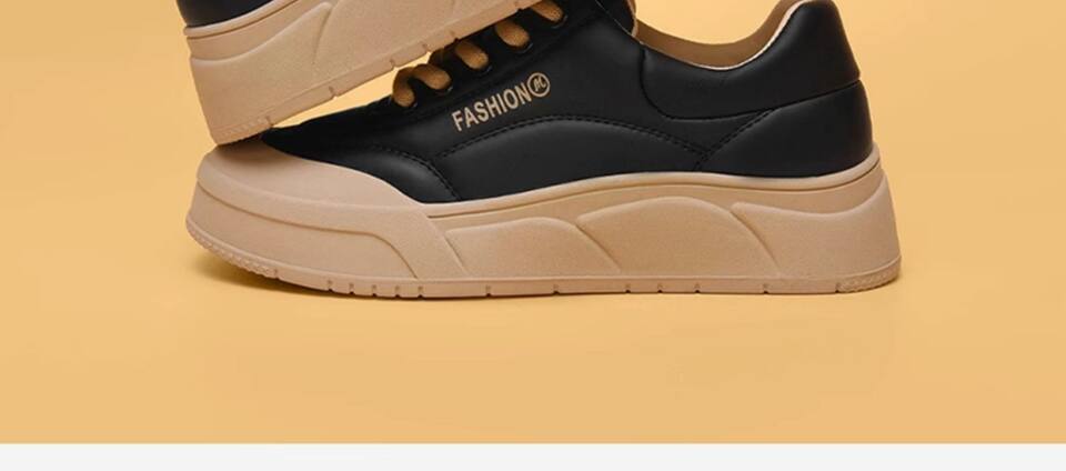 Giày sneaker nữ đế dày da thật mặt lưới thoáng khí mới xuân hè 2024 — Mặt lưới đen LJ 68006 M, JST 1901 mặt lưới màu đen, DH 29081 Mặt lưới đen, DH 29060 Đen Mơ chi tiết 3