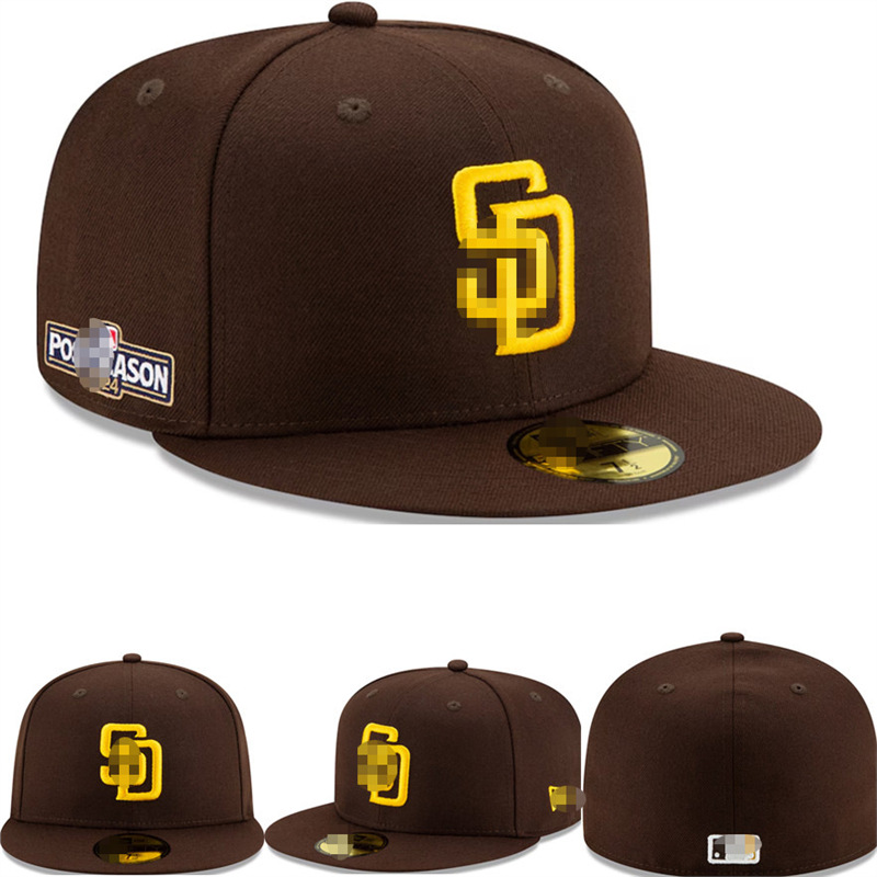 Sombrero de clase AA de alta calidad nueva gorra cerrada MLB gorra de béisbol para hombres y mujeres gorro bordado protector solar para exteriores