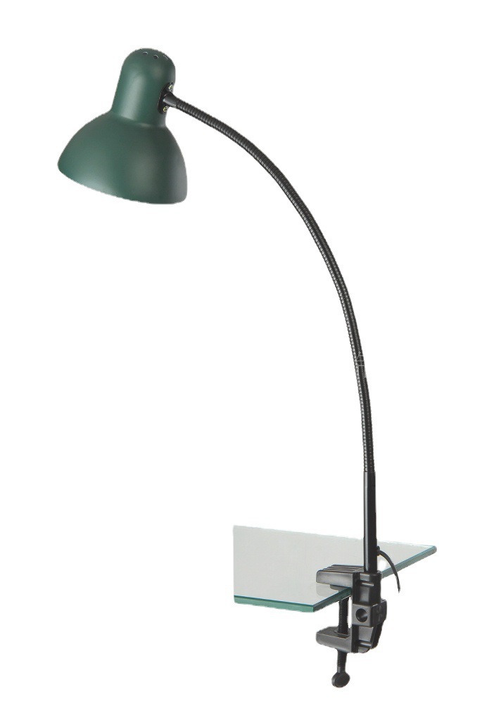 厂家直供宿舍办公工作学习台夹灯 可弯曲软管长臂高亮护眼夹灯