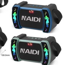 跨境L24非洲热销太阳能充电板无线蓝牙音响户外便携式背带屏音箱