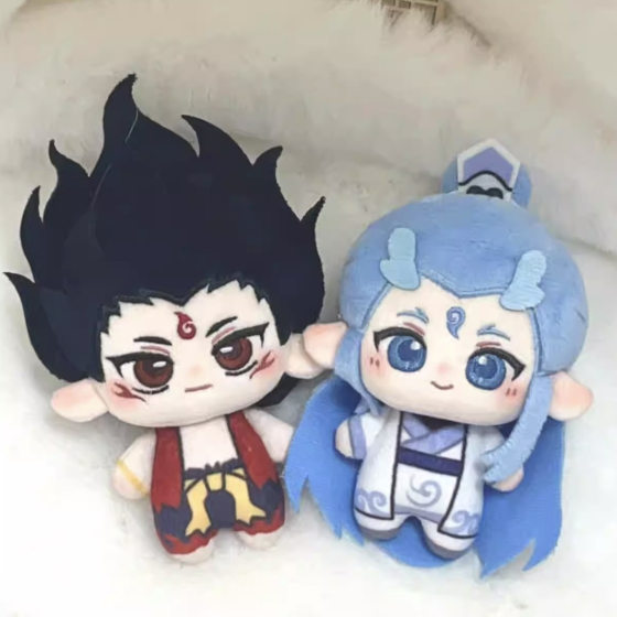 Nezha 2 Devil Boy Naohai Ao Bing Cotton Doll Pendant Plush Doll Animation Original Birthday Gift