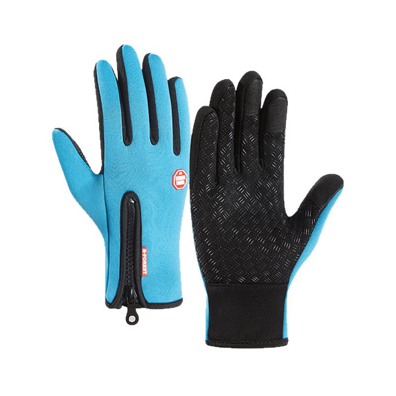 Gants de sport chauds pour hommes et femmes, adaptés à la course à pied, la randonnée, le ski et le cyclisme en extérieur. Résistants à l'eau et compatibles avec les écrans tactiles. Idéal pour le printemps et l'été._voghion.com