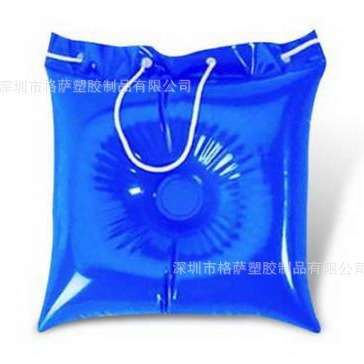 广东厂家供应充气PVC沙滩袋  礼品袋子 枕头袋子两用 精品袋子