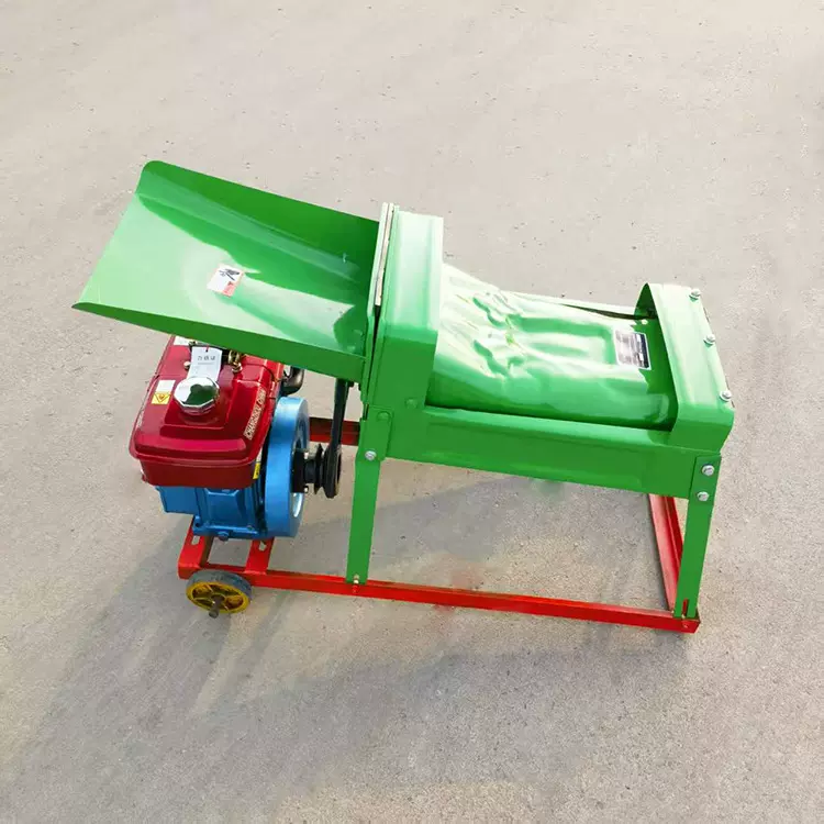 农用玉米脱粒机双筒0.95KW电机打棒子机170汽油机动力玉米脱粒机