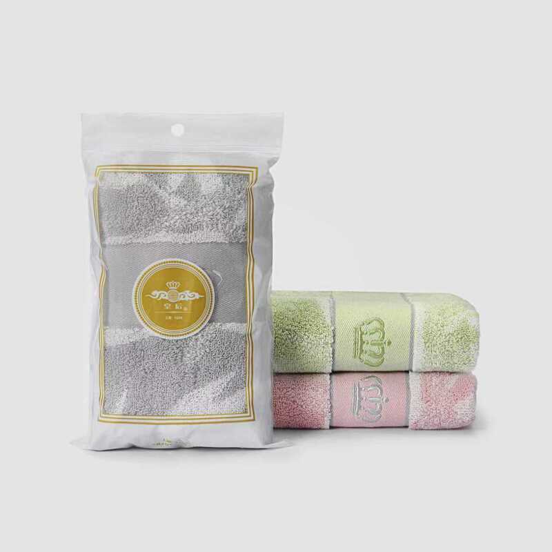 Zhongpai 414 Queen Antibacterial Thickened Towel, Green Bamboo Embroidered Jacquard Face Towel, AAA Grade Antibacterial Pure Cotton