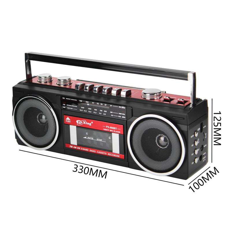 箔押し型マルチバンド録画機ダブルスピーカーデスクトップbluetoothレコーダーラジオFM老人多機能テープレコーダー|undefined