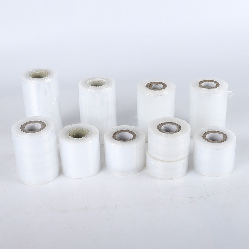 Procesamiento de fábrica de película estirable de alambre personalizada, embalaje industrial, película de PE, película de embalaje vegetal, película estirable de injerto de múltiples especificaciones