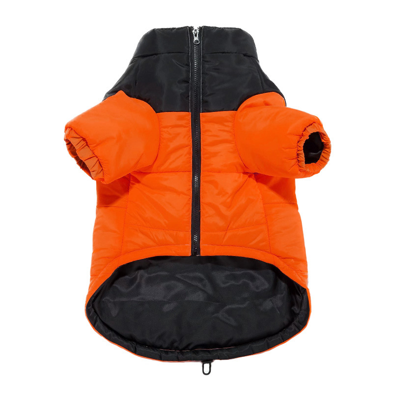 Amazon Otoño e Invierno ropa para mascotas ropa de cubo francés ropa de perro a prueba de viento engrosada perro ropa de algodón acolchado al por mayor