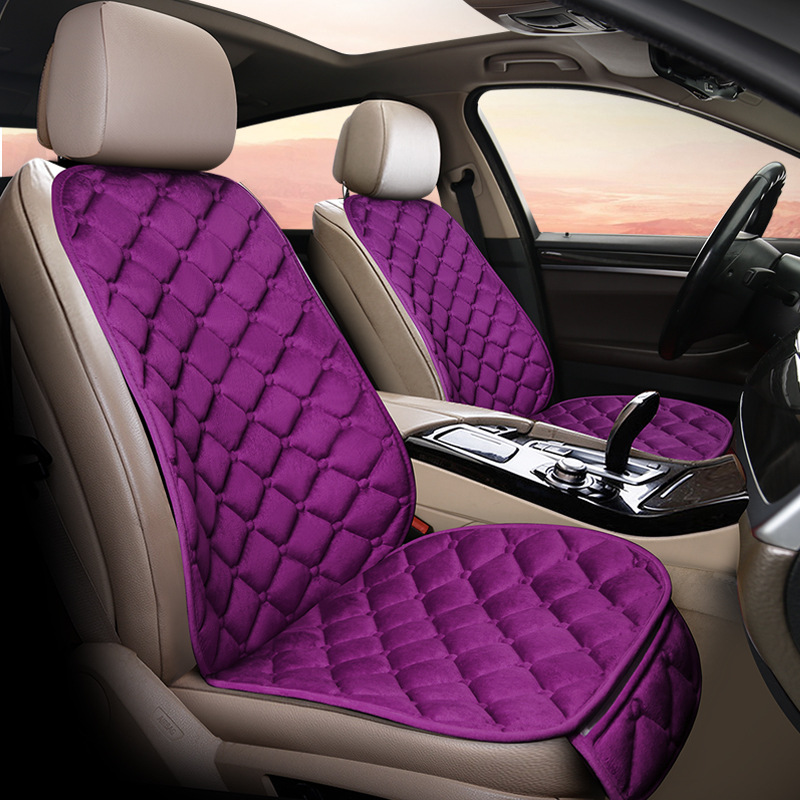 Cotton Driver Passenger | Qìchē Seat cushion, seat cover - purple