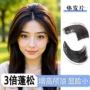 一片式仿真发根自然假发片
