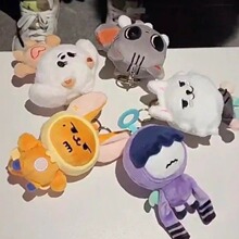 预售TXT崔秀彬 姜太显 崔杋圭 崔然竣 娃娃玩偶 钥匙 PPULBATU 公