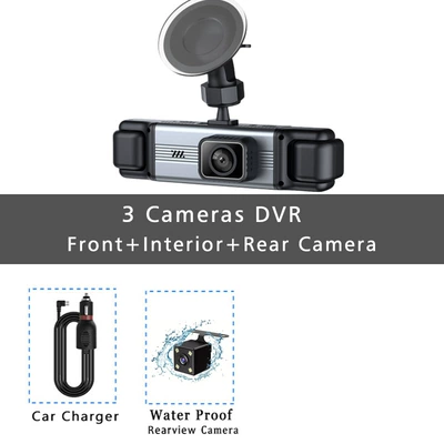 Driving recorder High-Definition 1080P Wide-Angle Night - s25-front-of-car-inside-left-inside-right-rear-of-car