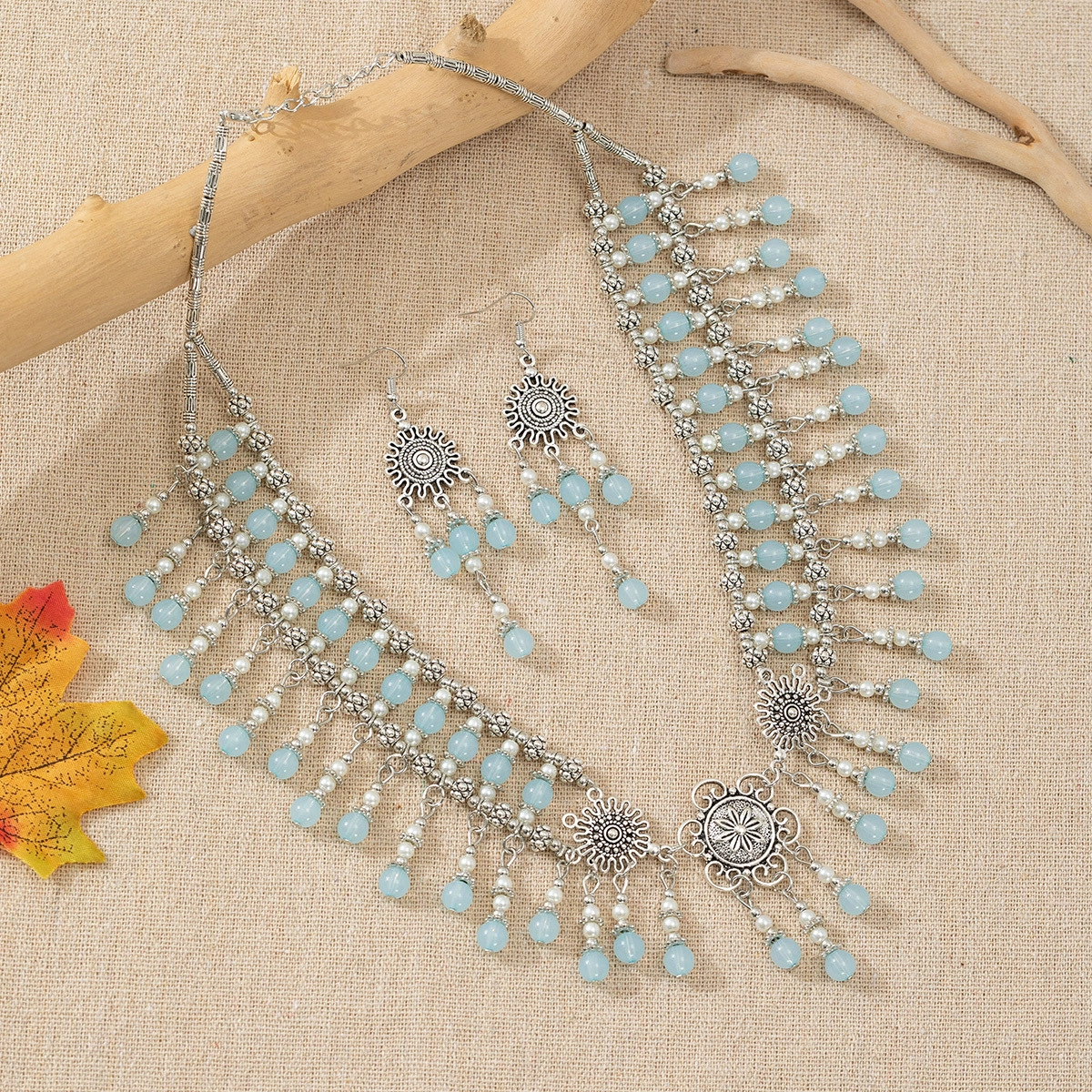 Женский головной убор с бисером в этническом стиле кисточка на лоб цепочка экзотические аксессуары для волос Ян Ми украшения на лбу в древнем стиле