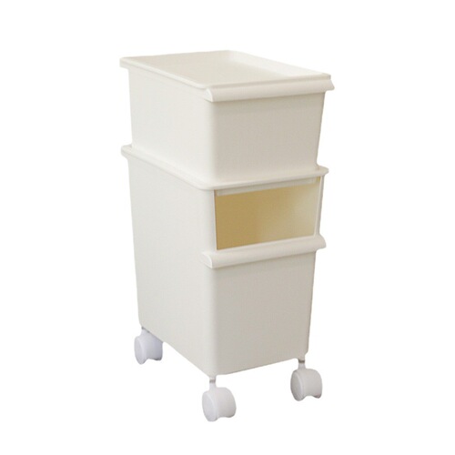 Stackable storage box double layer cat snack bucket cartoon storage box toy crayon shin-chan sticker pet stroller