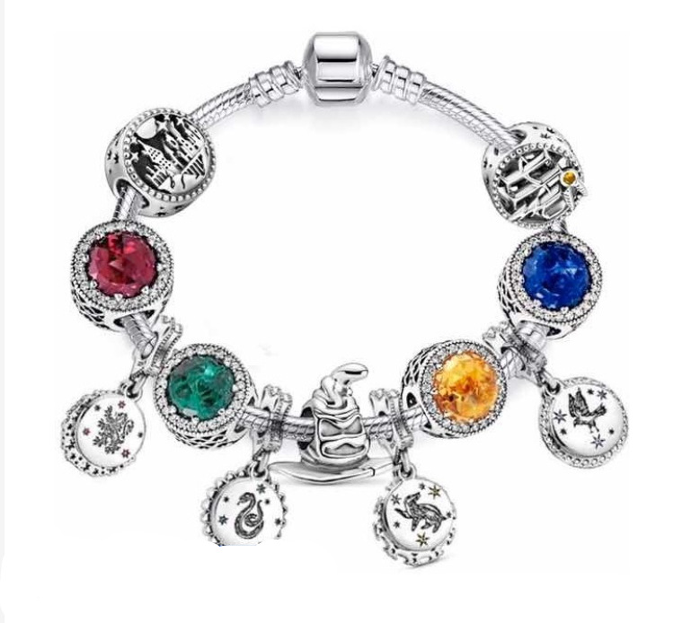 Panjia Diy de dibujos animados con cuentas encanto pulsera transfronteriza suministro directo de fábrica al por mayor Mickey Mouse pulsera