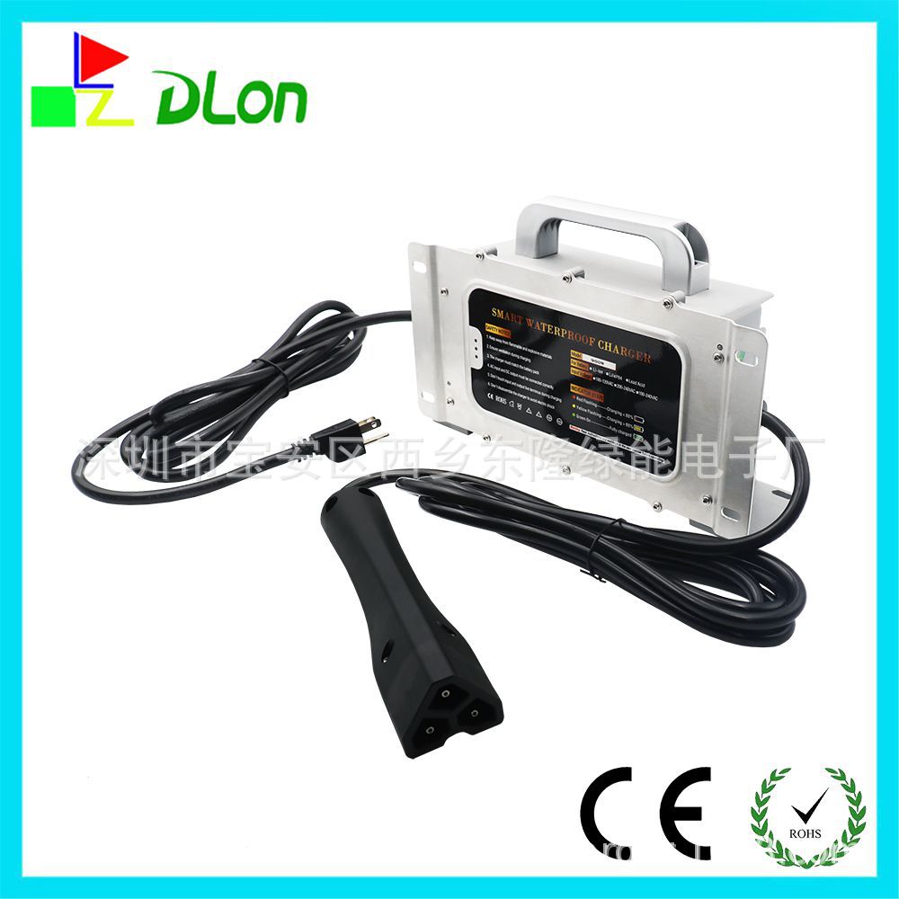 美国高尔夫球车防水铅酸充电器36V20A-RXV美规110V