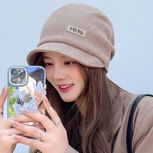 Hat Women's Spring and Autumn Internet Celebrity Fashionable Fisherman Hat New Arrival 2023 All-Match Casual Trendy Japanese Hexagonal Cap Cap