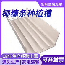 西红柿无土栽培室内设备椰糠条种植槽瓜果蔬菜温室大棚花卉种植槽
